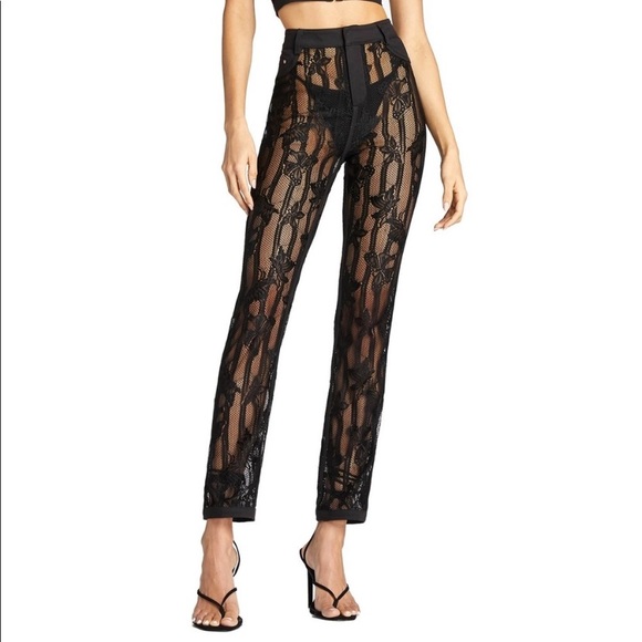I.AM.GIA Pants & Jumpsuits Iamgia Yves Black Lace Pant Poshmark